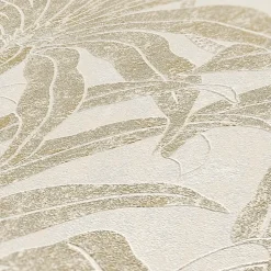 Profhome 395015-GU Papier peint nature texturé et des accents métalliques 5,33 m2