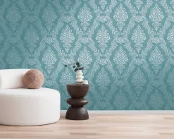 Profhome 397654-GU Papier peint baroque texturé satiné 5,33 m2