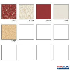 Profhome 374131-GU Papier peint baroque légèrement texturé subtilement chatoyant 5,33 m2