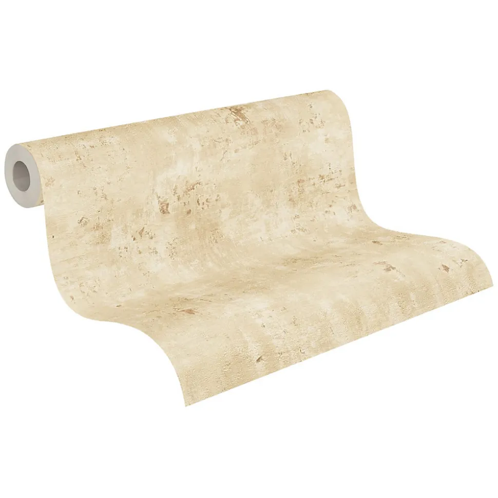 Profhome 396705-GU Papier peint aspect crépi texturé et des accents métalliques 5,33 m2