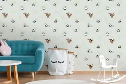 Profhome 381421-GU Papier peint enfants légèrement texturé mat 5,33 m2