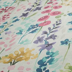 Profhome 396061-GU Papier peint floral légèrement texturé mat 5,33 m2