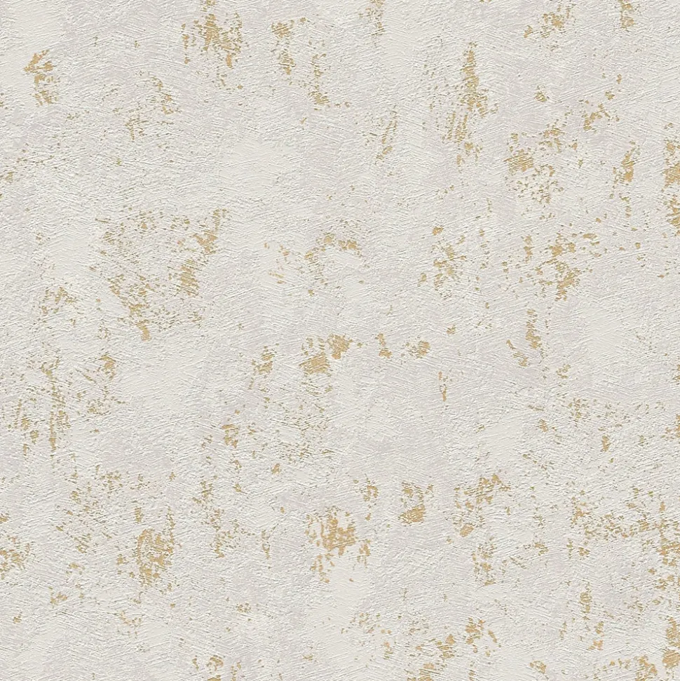 Profhome 393871-GU Papier peint aspect crépi texturé et des accents métalliques 5,33 m2