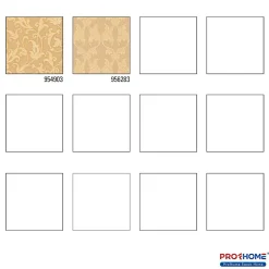 Profhome 954903-GU Papier peint aspect textile texturé mat 5,33 m2
