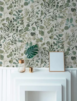 Profhome 396971-GU Papier peint nature légèrement texturé mat 5,33 m2