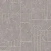 Profhome 386991-GU Papier peint à motifs graphiques légèrement texturé brillant 5,33 m2