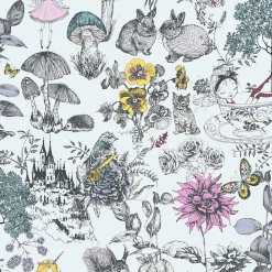 Profhome 381201-GU Papier peint floral légèrement texturé mat 5,33 m2