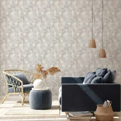 Profhome 373962-GU Papier peint nature légèrement texturé mat 5,33 m2