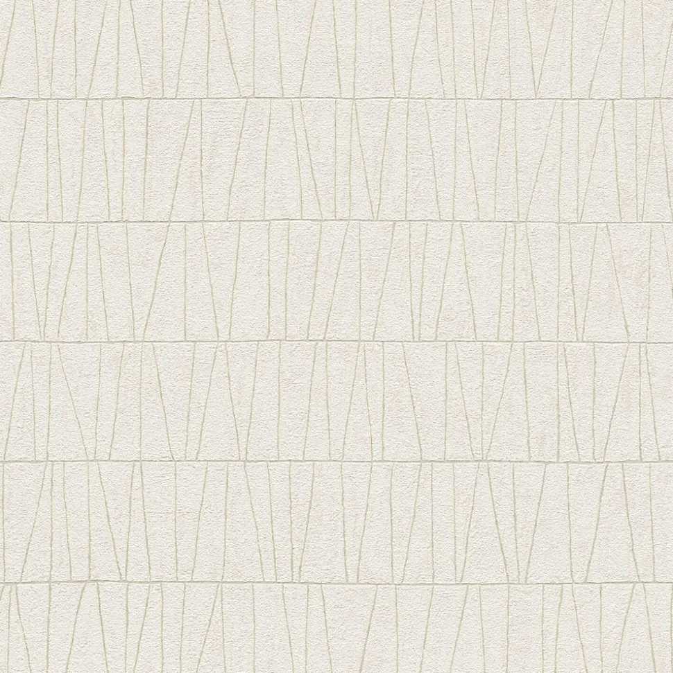 Profhome 395062-GU Papier peint à motifs graphiques texturé brillant 5,33 m2