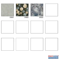 Profhome 376557-GU Papier peint ton-sur ton légèrement texturé mat 5,33 m2