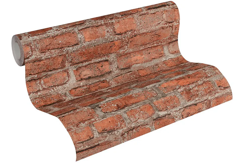 Profhome 361392-GU Papier peint aspect pierre carrelage lisse mat 5,33 m2