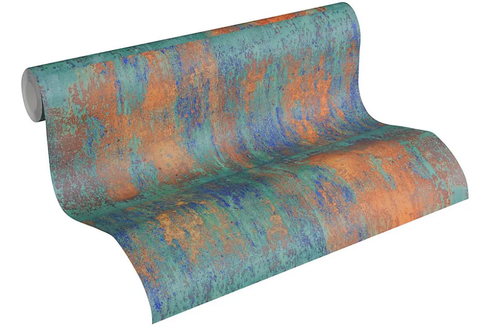 Profhome 361181-GU Papier peint rétro lisse mat 5,33 m2