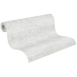 Profhome 396573-GU Papier peint aspect crépi texturé et des accents métalliques 5,33 m2