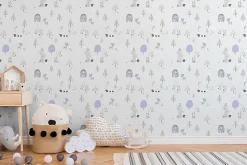 Profhome 381171-GU Papier peint enfants légèrement texturé mat 5,33 m2