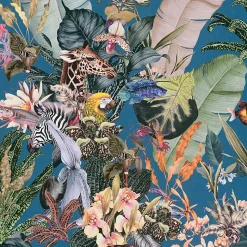Profhome 381764-GU Papier peint motif animal lisse mat 5,33 m2