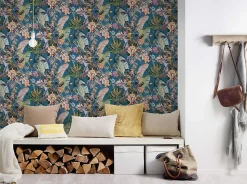 Profhome 381764-GU Papier peint motif animal lisse mat 5,33 m2