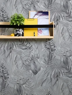 Profhome 368203-GU Papier peint nature légèrement texturé subtilement chatoyant 5,33 m2