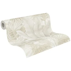 Profhome 396474-GU Papier peint nature légèrement texturé mat 5,33 m2