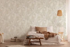 Profhome 396474-GU Papier peint nature légèrement texturé mat 5,33 m2