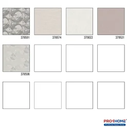 Profhome 378591-GU Papier peint asiatique lisse subtilement chatoyant 5,33 m2