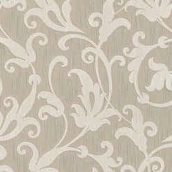 Profhome 954901-GU Papier peint aspect textile texturé mat 5,33 m2