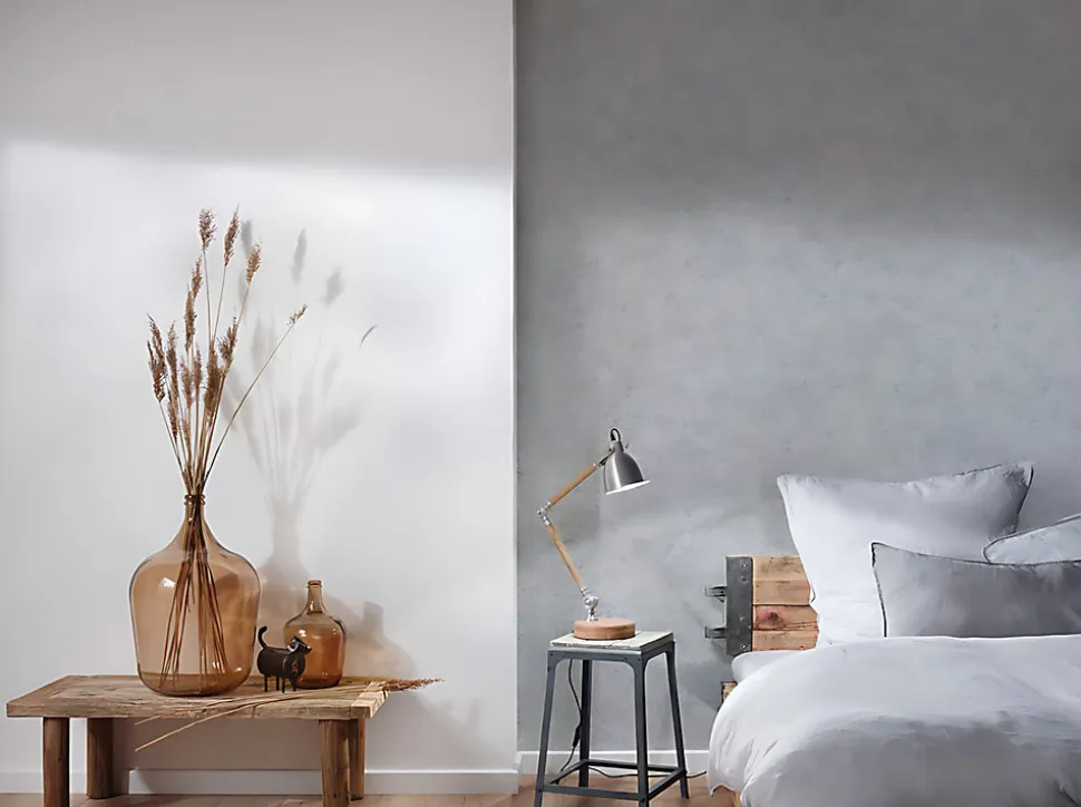 Profhome 377722-GU Papier peint ton-sur ton légèrement texturé brillant 5,33 m2