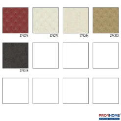 Profhome 374274-GU Papier peint de luxe exclusif légèrement texturé subtilement chatoyant 5,33 m2