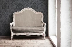 Profhome 953723-GU Papier peint baroque légèrement texturé effet métallique 5,33 m2