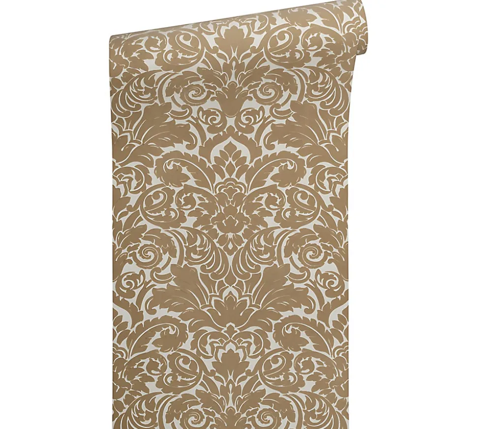 Profhome 335832-GU Papier peint baroque légèrement texturé mat 5,22 m2
