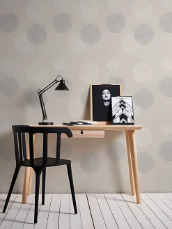 Profhome 937912-GU Papier peint à motifs graphiques texturé mat 5,33 m2