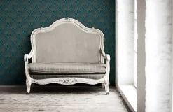 Profhome 374275-GU Papier peint de luxe exclusif légèrement texturé subtilement chatoyant 5,33 m2
