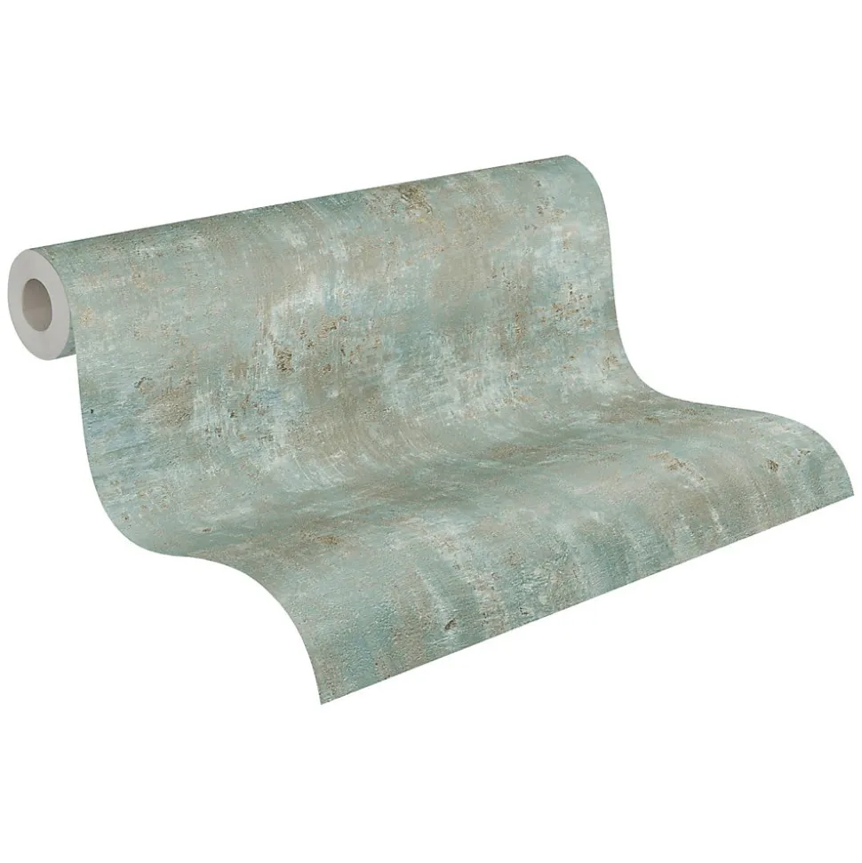 Profhome 396704-GU Papier peint aspect crépi texturé et des accents métalliques 5,33 m2