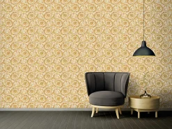 Profhome 366925-GU Papier peint de luxe exclusif texturé subtilement chatoyant 7,035 m2