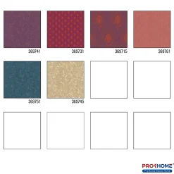 Profhome 369741-GU Papier peint de luxe exclusif légèrement texturé mat 5,33 m2