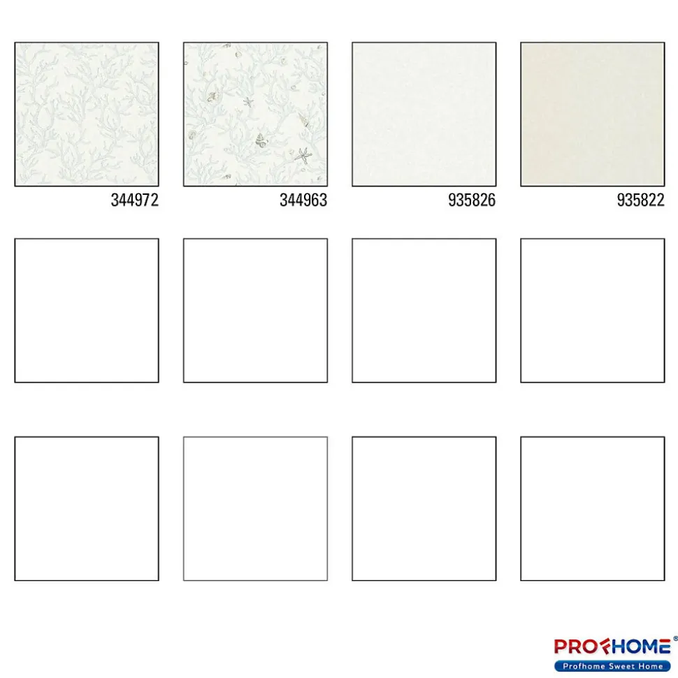 Profhome 344972-GU Papier peint de luxe exclusif légèrement texturé subtilement chatoyant 7,035 m2