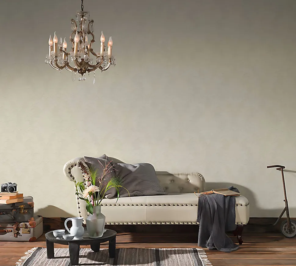 Profhome 335801-GU Papier peint baroque légèrement texturé mat 5,22 m2
