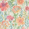 Profhome 396951-GU Papier peint floral lisse mat 5,33 m2