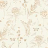 Profhome 394291-GU Papier peint moitf d'oiseaux légèrement texturé mat 5,33 m2