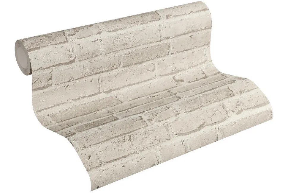 Profhome 355813-GU Papier peint aspect pierre carrelage légèrement texturé mat 5,33 m2