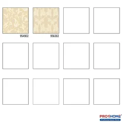 Profhome 954902-GU Papier peint aspect textile texturé mat 5,33 m2