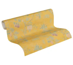 Profhome 367194-GU Papier peint floral légèrement texturé mat 5,33 m2