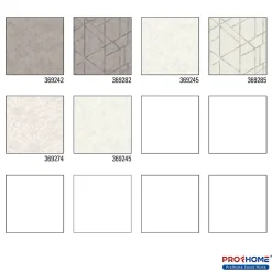 Profhome 369242-GU Papier peint ton-sur ton légèrement texturé mat 5,33 m2