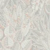 Profhome 396534-GU Papier peint floral légèrement texturé mat 5,33 m2