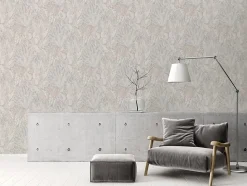 Profhome 396534-GU Papier peint floral légèrement texturé mat 5,33 m2