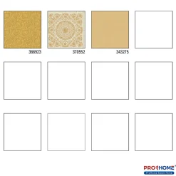 Profhome 366923-GU Papier peint de luxe exclusif texturé brillant 7,035 m2