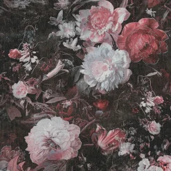 Profhome 388214-GU Papier peint floral légèrement texturé satiné 5,33 m2