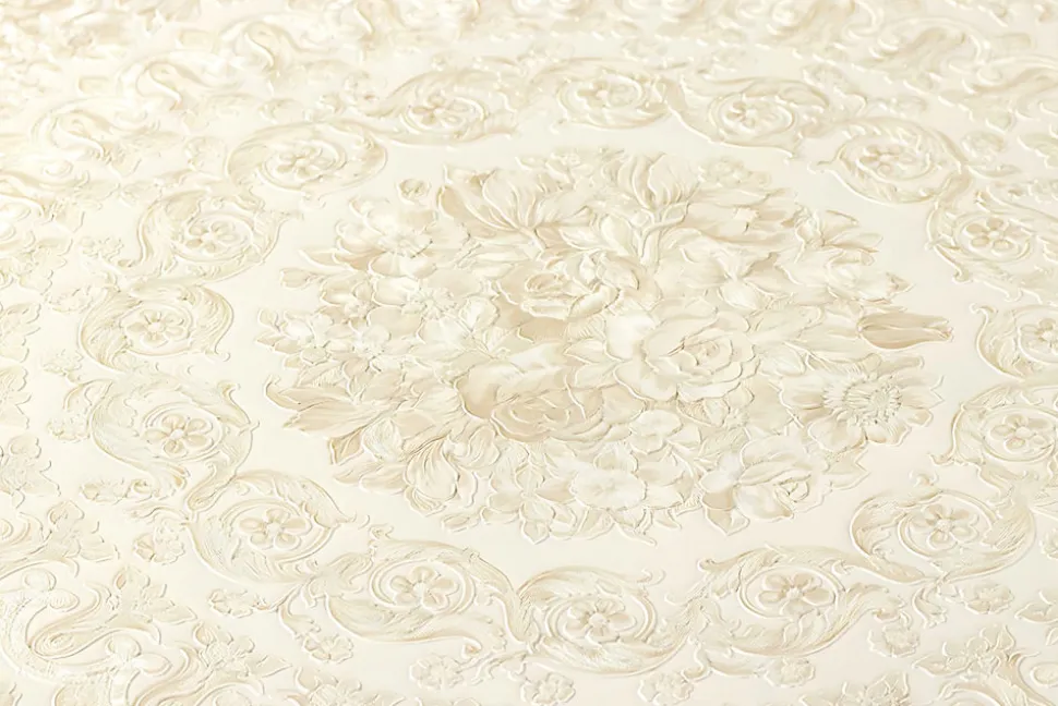 Profhome 370551-GU Papier peint baroque légèrement texturé brillant 7,035 m2