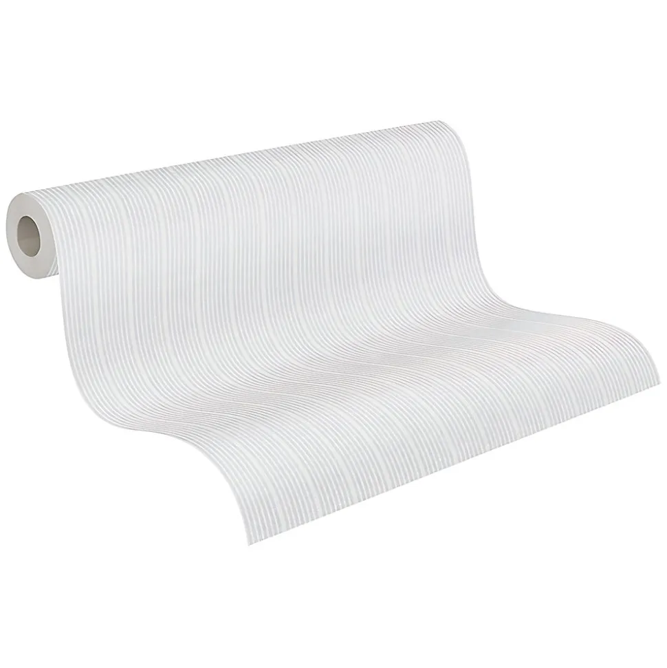 Profhome 644817-GU Papier peint à rayures texturé mat 26,5 m2