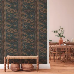Profhome 378682-GU Papier peint ethnique légèrement texturé mat 5,33 m2