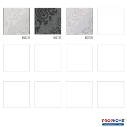 Profhome 953721-GU Papier peint baroque légèrement texturé effet métallique 5,33 m2